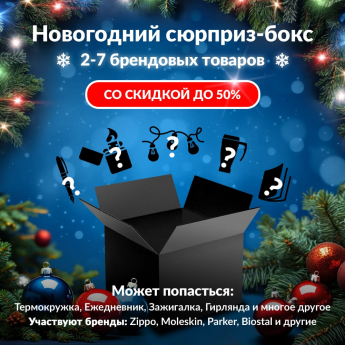 Новогодний сюрприз-бокс CAMPING WORLD 1