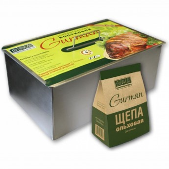 Универсальная коптильня CAMPING WORLD Gurman, размер M (2 яруса)